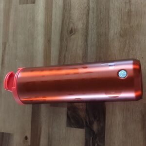 Starbucks 16oz thermos burnt orange cheetah print